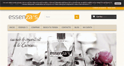Desktop Screenshot of essenzasperfumes.com